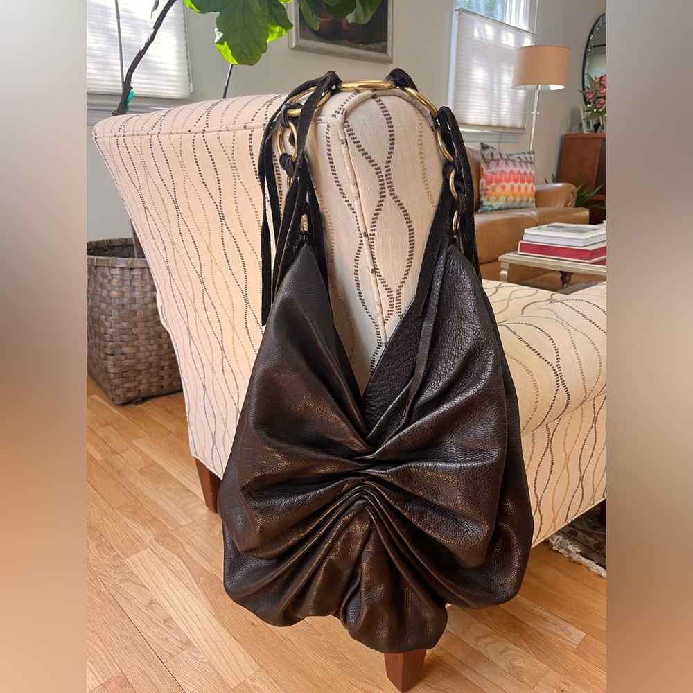 David Galan 2009 Brown Leather Bag